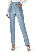 The Twin Straight Denim Jeans